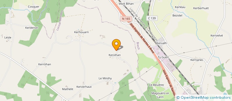 localisation de l'entreprise MONSIEUR MICHEL MARCHAND  LOCOAL-MENDON