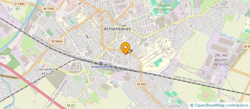 localisation de l'entreprise MONSIEUR MICHEL MARCHAND  ARMENTIERES