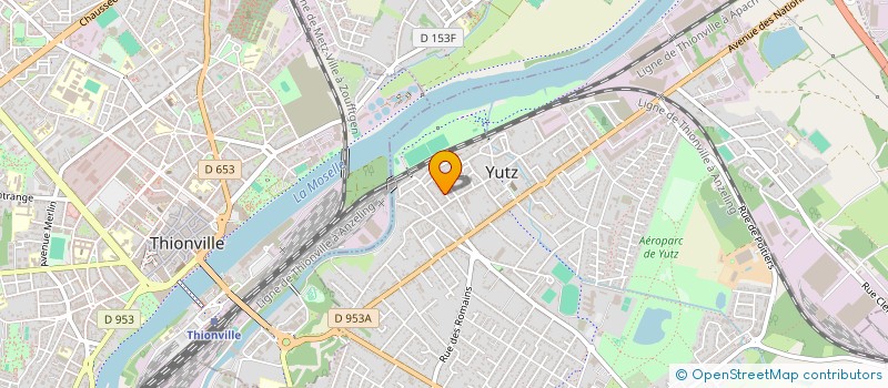 localisation de l'entreprise MONSIEUR MICHEL MARCHE à YUTZ