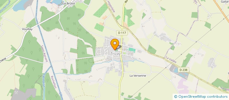 localisation de l'entreprise MONSIEUR MICHEL MARCHESSEAU  TRIZAY