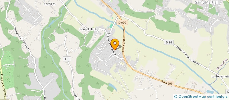 localisation de l'entreprise MONSIEUR MICHEL MARCILHAC  MONTAUBAN