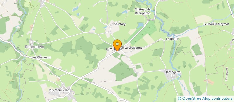 localisation de l'entreprise MONSIEUR MICHEL MARCINIAK à PARSAC-RIMONDEIX