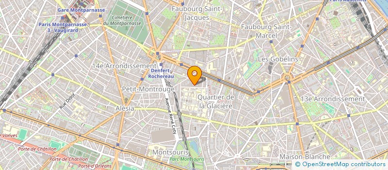 localisation de l'entreprise MONSIEUR MICHEL MARGOTTAT  PARIS