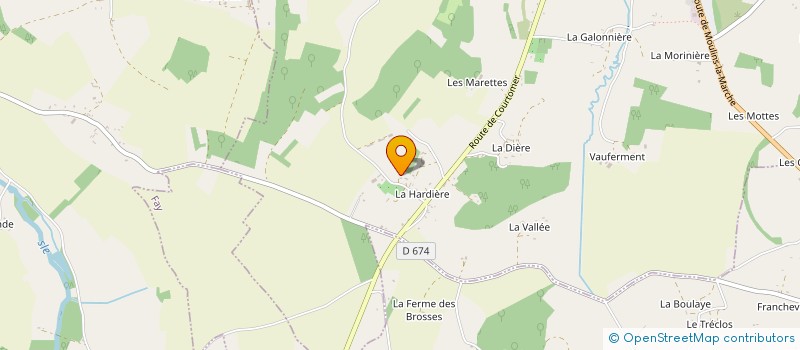 localisation de l'entreprise MONSIEUR MICHEL MARIE à SAINTE-GAUBURGE-SAINTE-COLOMBE