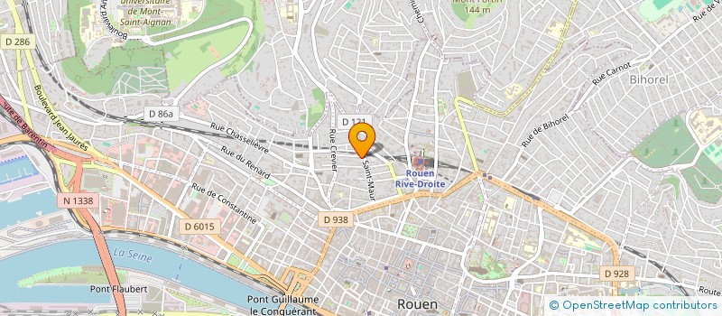 localisation de l'entreprise MONSIEUR MICHEL MARIE  ROUEN