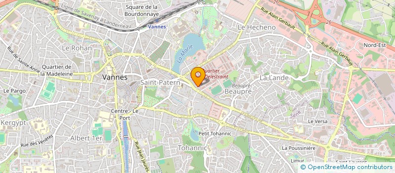 localisation de l'entreprise MONSIEUR MICHEL MARIE ANDRE AMISSE à VANNES