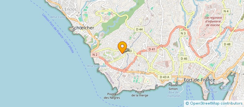 localisation de l'entreprise MONSIEUR MICHEL MARIGNAN à SCHŒLCHER