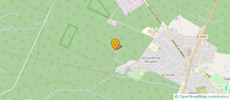 localisation de l'entreprise MONSIEUR MICHEL MARIGNY  LE BARP