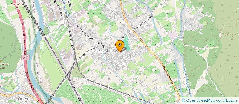 localisation de l'entreprise MONSIEUR MICHEL MARINO  CHEVAL-BLANC