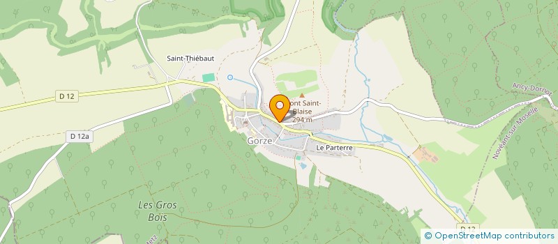 localisation de l'entreprise MONSIEUR MICHEL MARMEUSE à GORZE