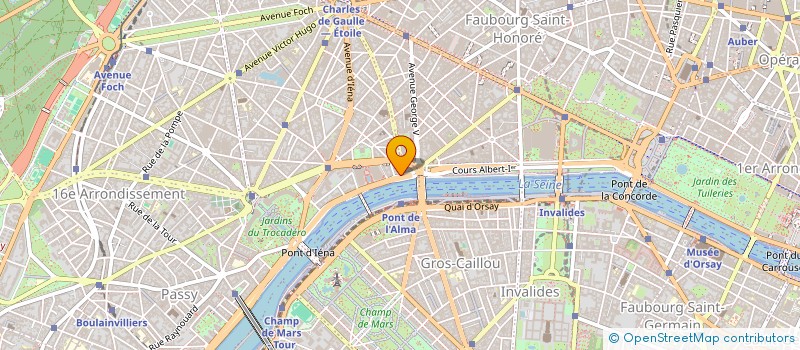 localisation de l'entreprise MONSIEUR MICHEL MARNY à PARIS