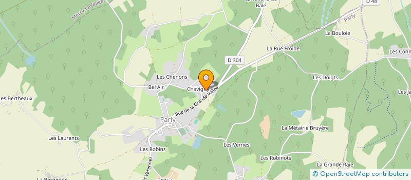 localisation de l'entreprise MONSIEUR MICHEL MARON  PARLY