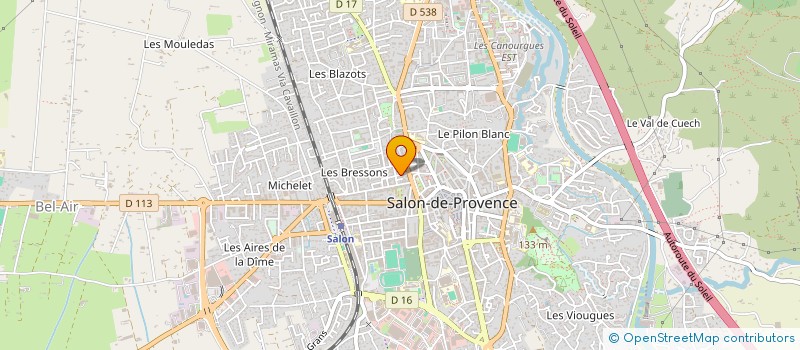 localisation de l'entreprise MONSIEUR MICHEL MAROT à SALON-DE-PROVENCE