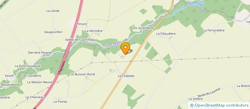 localisation de l'entreprise MONSIEUR MICHEL MARQUET à SAINTE-MAURE-DE-TOURAINE