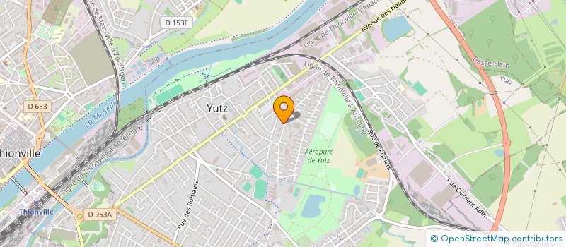 localisation de l'entreprise MONSIEUR MICHEL MARQUET  YUTZ