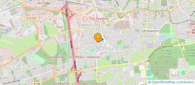 localisation de l'entreprise MONSIEUR MICHEL MARRENS à MERIGNAC