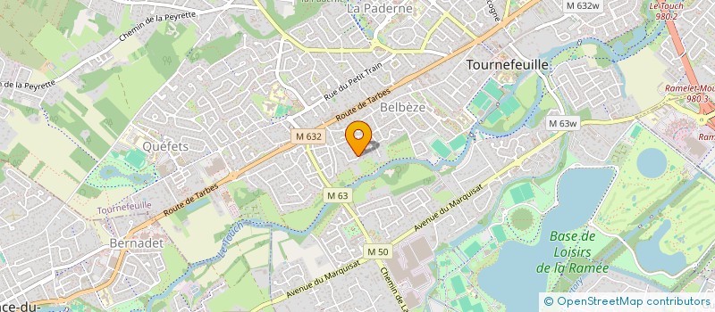 localisation de l'entreprise MONSIEUR MICHEL MARTI  TOURNEFEUILLE