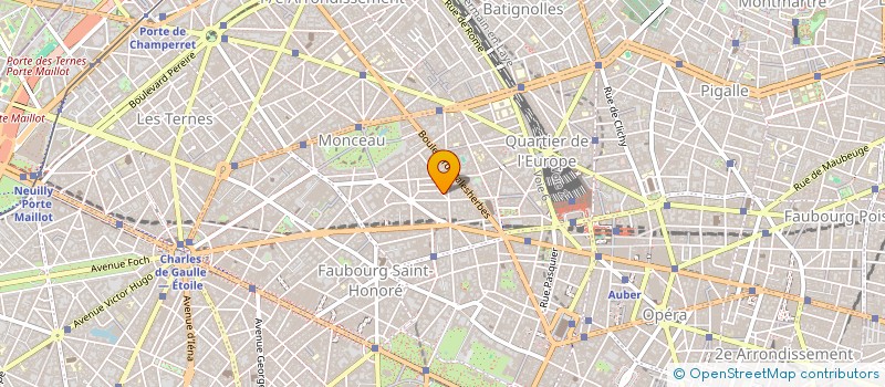 localisation de l'entreprise MONSIEUR MICHEL MARTIN  PARIS