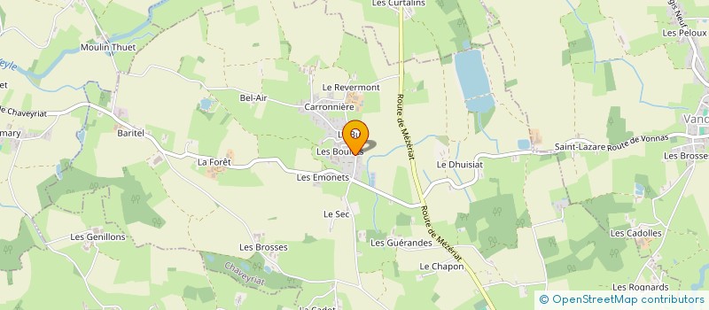 localisation de l'entreprise MONSIEUR MICHEL MARTIN à CHAVEYRIAT