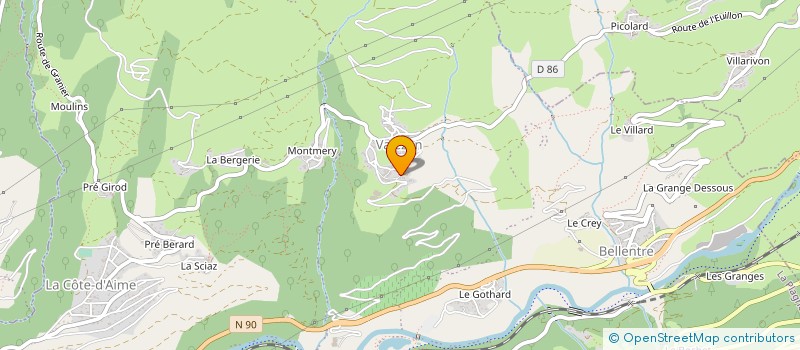 localisation de l'entreprise MONSIEUR MICHEL MARTIN  LANDRY