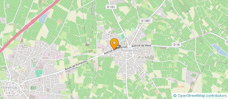 localisation de l'entreprise MONSIEUR MICHEL MARTIN à POMEROLS