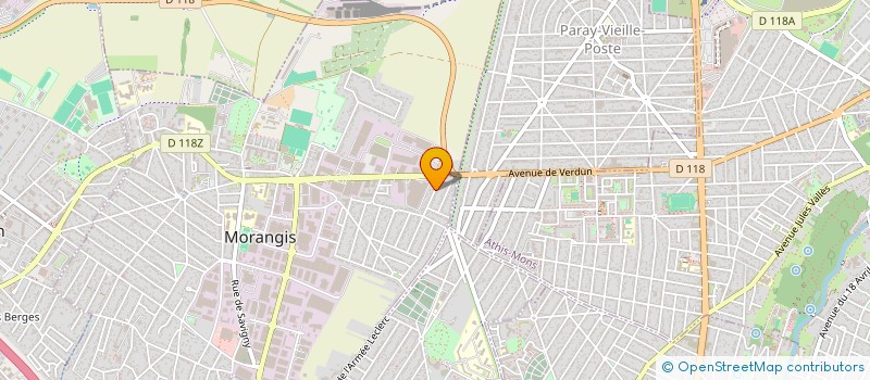 localisation de l'entreprise MONSIEUR MICHEL MARTIN  SOISY-SUR-SEINE