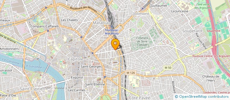 localisation de l'entreprise MONSIEUR MICHEL MARTIN à TOULOUSE