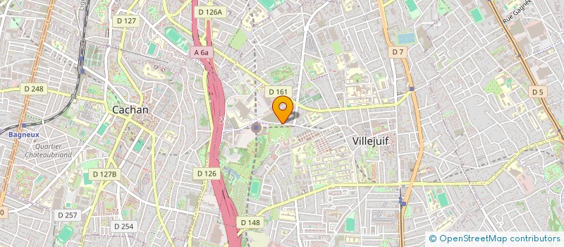 localisation de l'entreprise MONSIEUR MICHEL MARTIN  VILLEJUIF