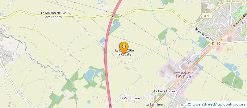 localisation de l'entreprise MONSIEUR MICHEL MARTINEAU  ESSARTS-EN-BOCAGE