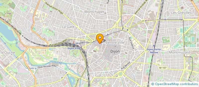 localisation de l'entreprise MONSIEUR MICHEL MARTINET à DIJON