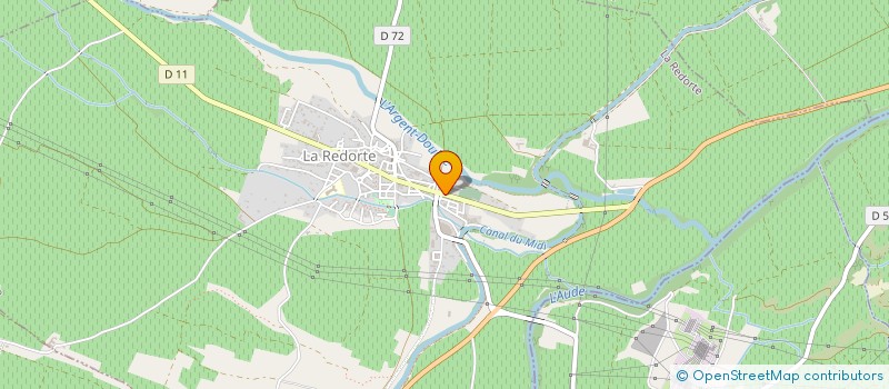 localisation de l'entreprise MONSIEUR MICHEL MARTINEZ  LA REDORTE