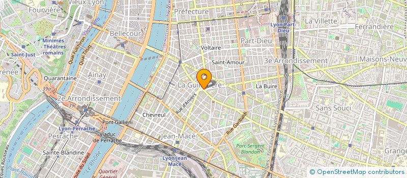 localisation de l'entreprise MONSIEUR MICHEL MARTINEZ à LYON
