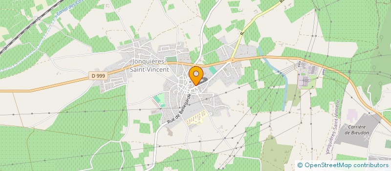 localisation de l'entreprise MONSIEUR MICHEL MARTINEZ  JONQUIERES-SAINT-VINCENT