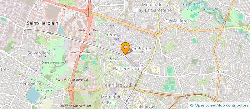 localisation de l'entreprise MONSIEUR MICHEL MARTINEZ GIL  SAINT-HERBLAIN