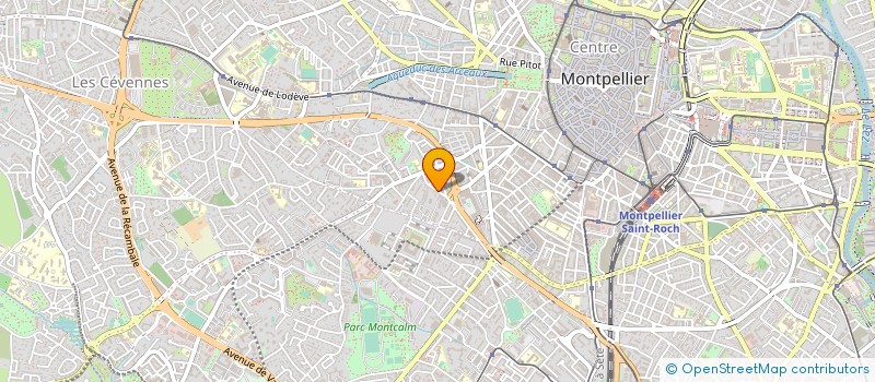 localisation de l'entreprise MONSIEUR MICHEL MARTINOIA à MONTPELLIER