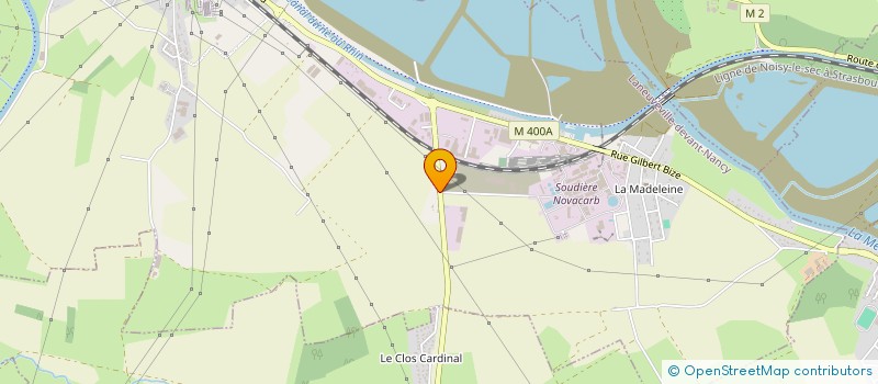 localisation de l'entreprise MONSIEUR MICHEL MARTINS  LANEUVEVILLE-DEVANT-NANCY