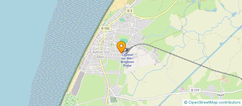 localisation de l'entreprise MONSIEUR MICHEL MASSON à CAYEUX-SUR-MER