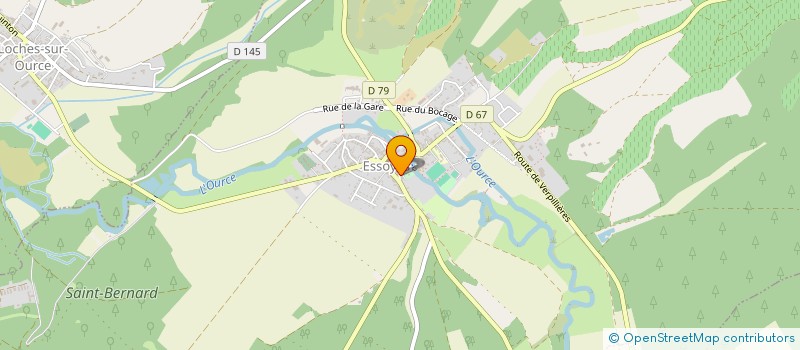 localisation de l'entreprise MONSIEUR MICHEL MASSON  FONTETTE