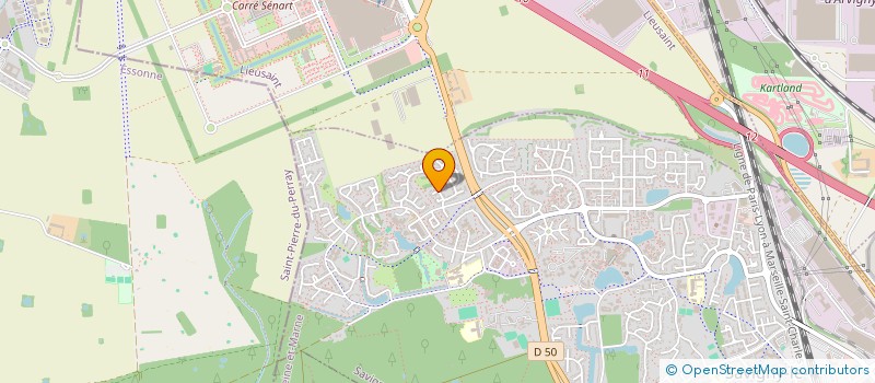 localisation de l'entreprise MONSIEUR MICHEL MASSON  SAVIGNY-LE-TEMPLE