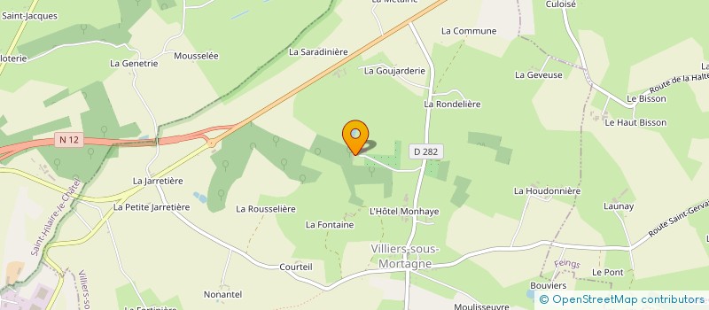 localisation de l'entreprise MONSIEUR MICHEL MASSONAUD à VILLIERS-SOUS-MORTAGNE