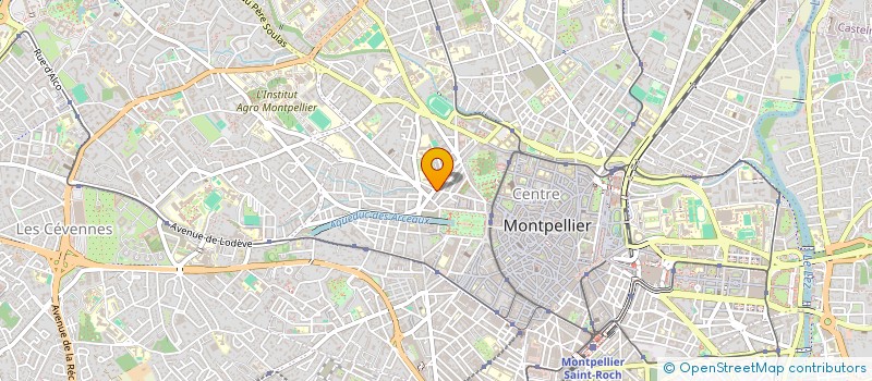 localisation de l'entreprise MONSIEUR MICHEL MASTRANGELO à MONTPELLIER