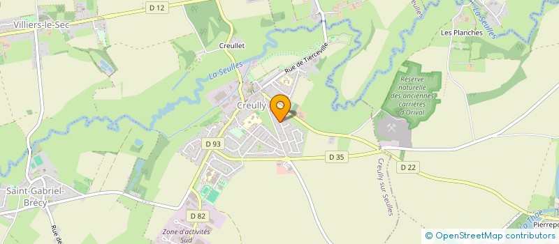 localisation de l'entreprise MONSIEUR MICHEL MATELOT  SAINT-AUBIN-SUR-MER