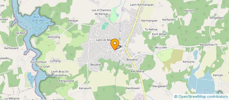 localisation de l'entreprise MONSIEUR MICHEL MATHIEU à AURAY