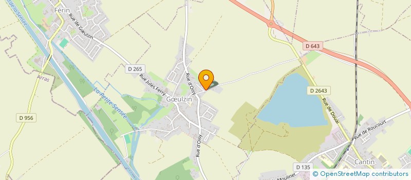 localisation de l'entreprise MONSIEUR MICHEL MATHIEUX  GULZIN