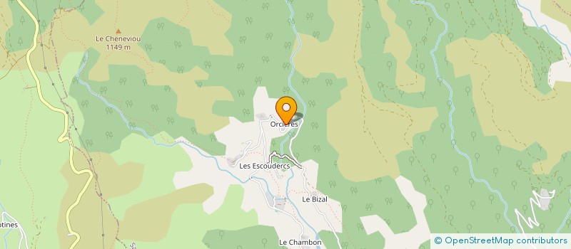 localisation de l'entreprise MONSIEUR MICHEL MATHIOU  SABLIERES