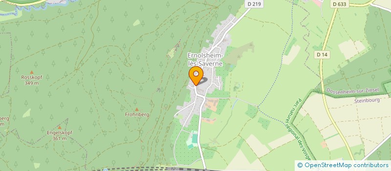 localisation de l'entreprise MONSIEUR MICHEL MATTHIS  NIEDERSOULTZBACH