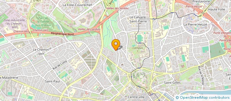localisation de l'entreprise MONSIEUR MICHEL MAUGER à CAEN