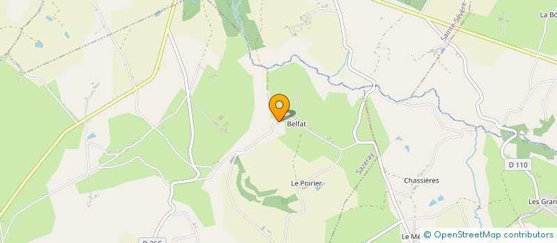 localisation de l'entreprise MONSIEUR MICHEL MAUJOIN à SAZERAY
