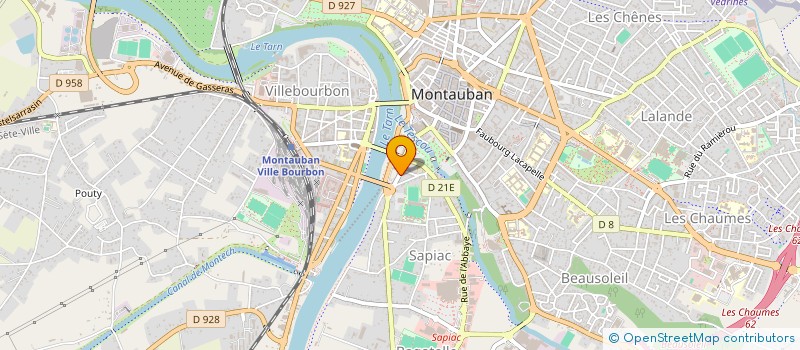 localisation de l'entreprise MONSIEUR MICHEL MAURANES  MONTAUBAN