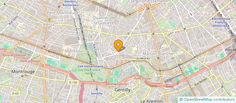 localisation de l'entreprise MONSIEUR MICHEL MAUSSION  PARIS